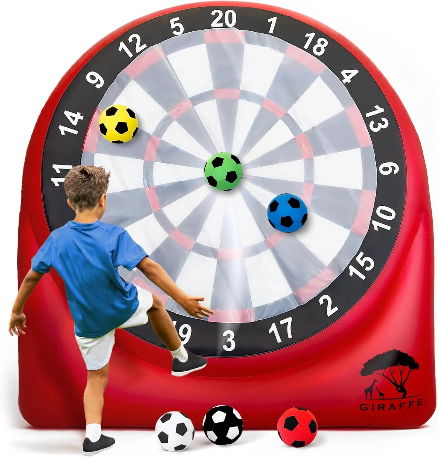 Giant Kick & Darts Game