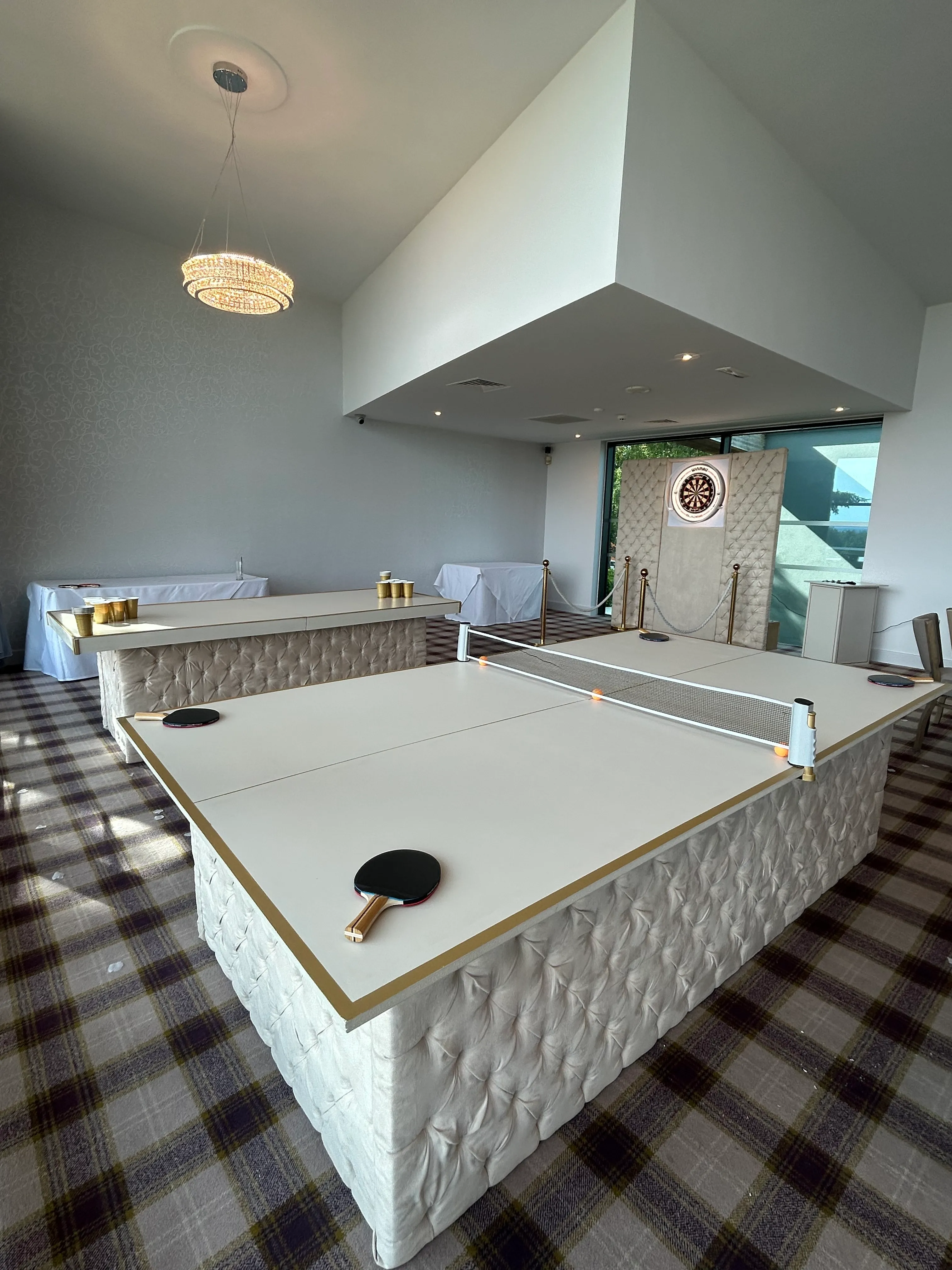 Luxury Darts, Beer Pong and Table Tennis