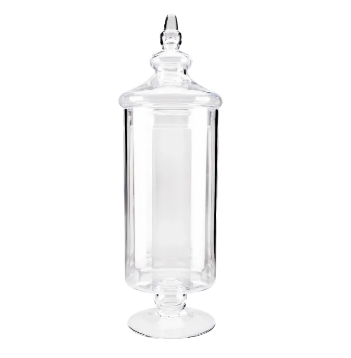 GLASS JAR WITH LID