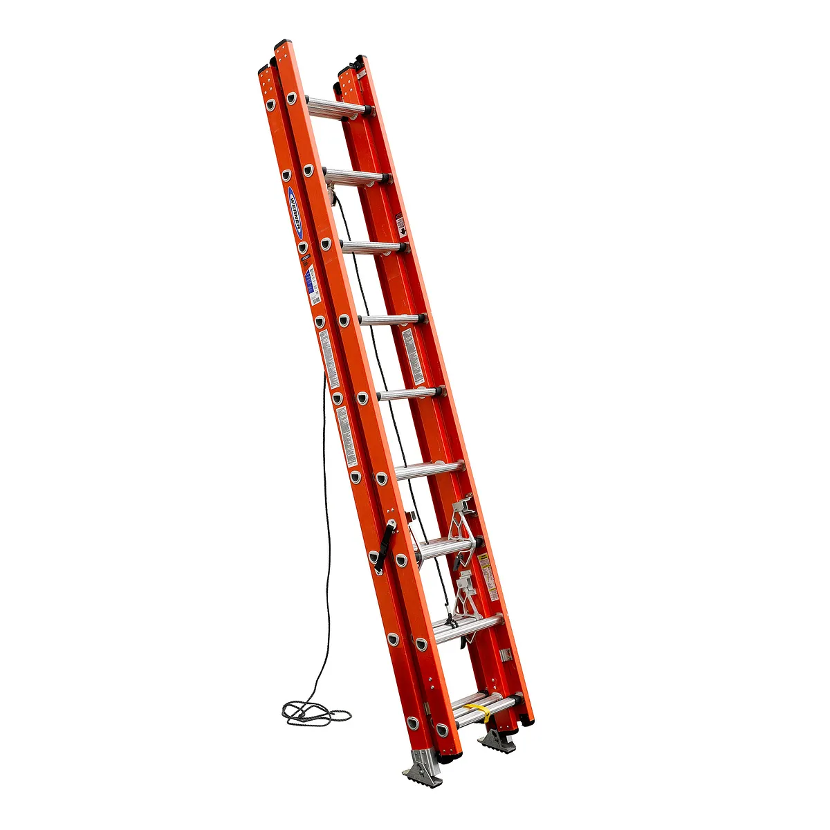 EXTENSION LADDER (FIBER GLASS) 24 STEPS