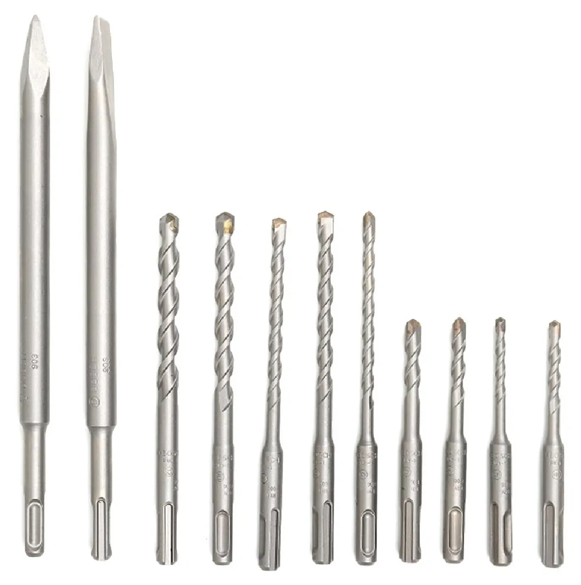 ROTARY & CHISEL DRILL BIT SET (BOSCH)