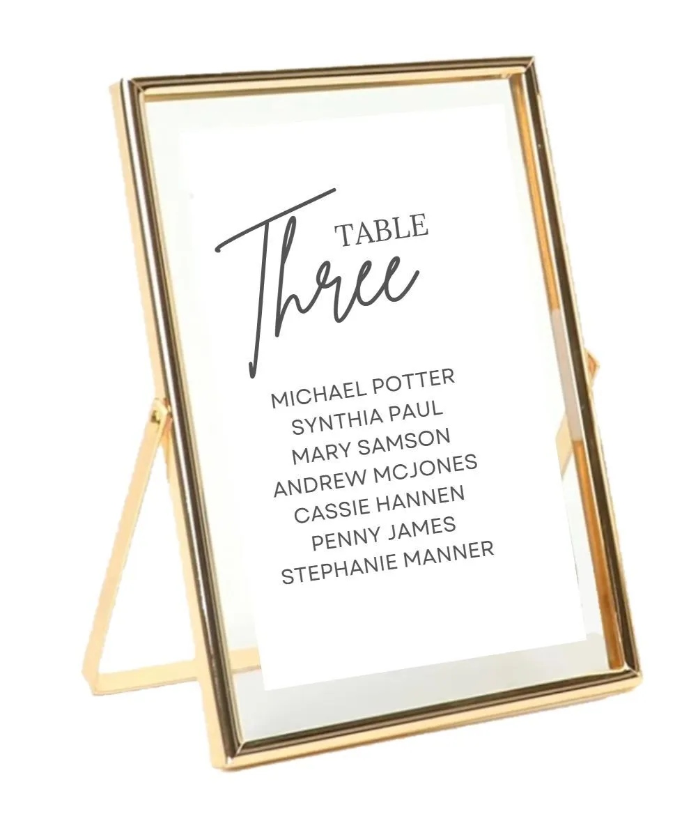 5x7 Gold Floating Frame