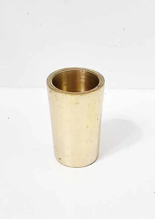 Short Gold Candlestick Holder