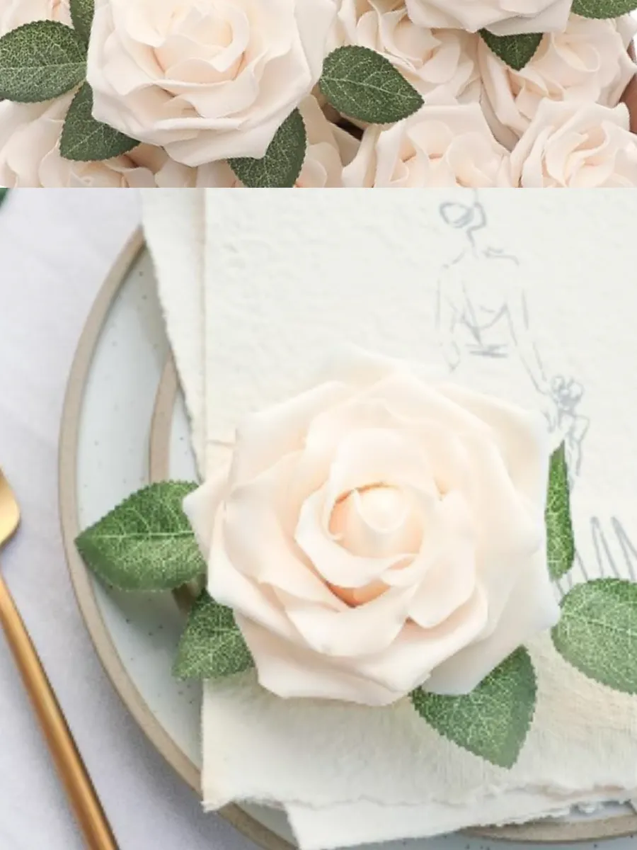 Large Cream Flower