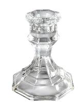 Medium Crystal Candlestick Holder