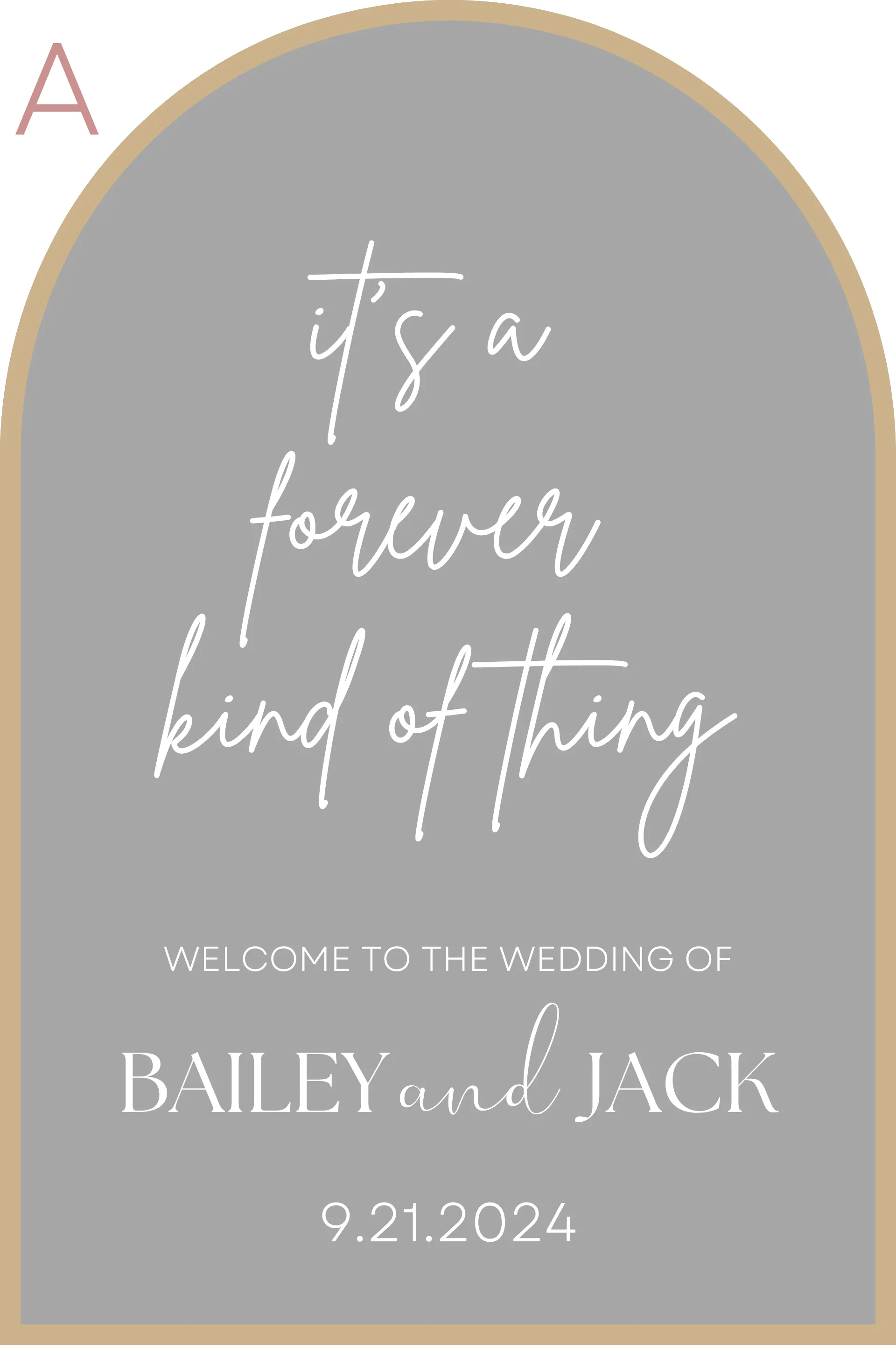 Custom Wedding Decal A
