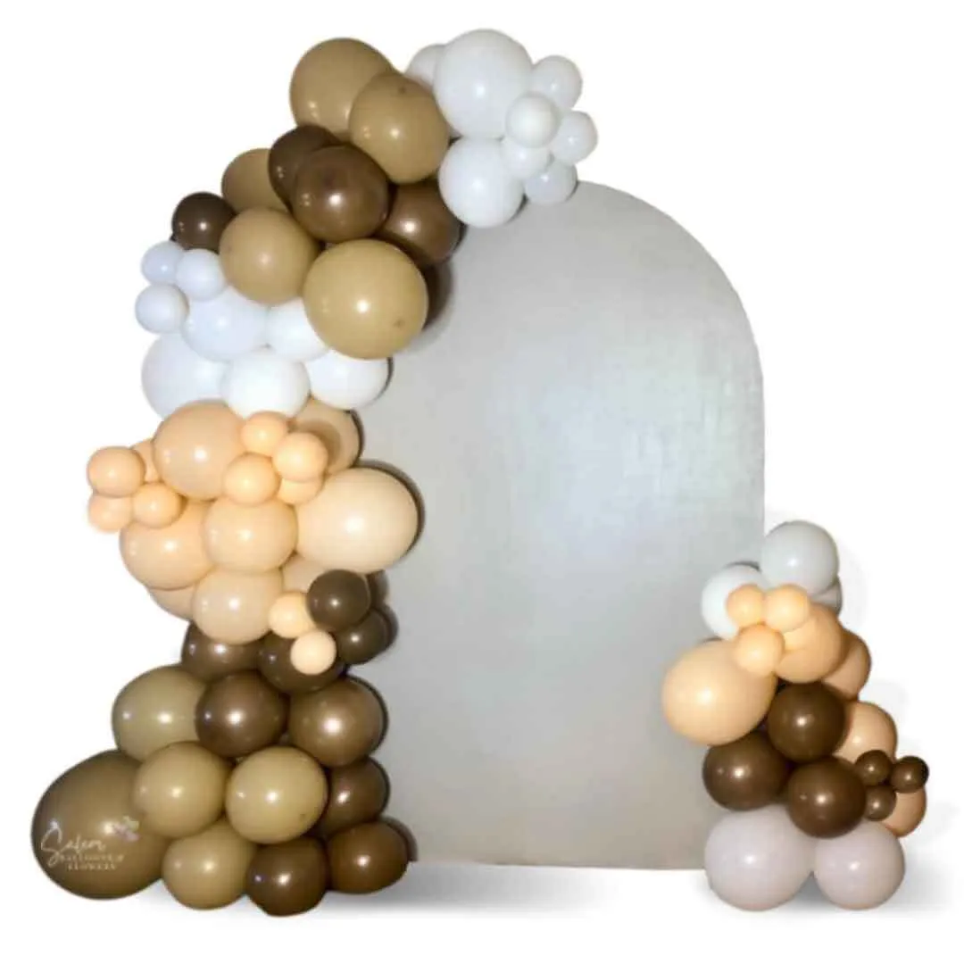 One Panel Backdrop with Balloon Art