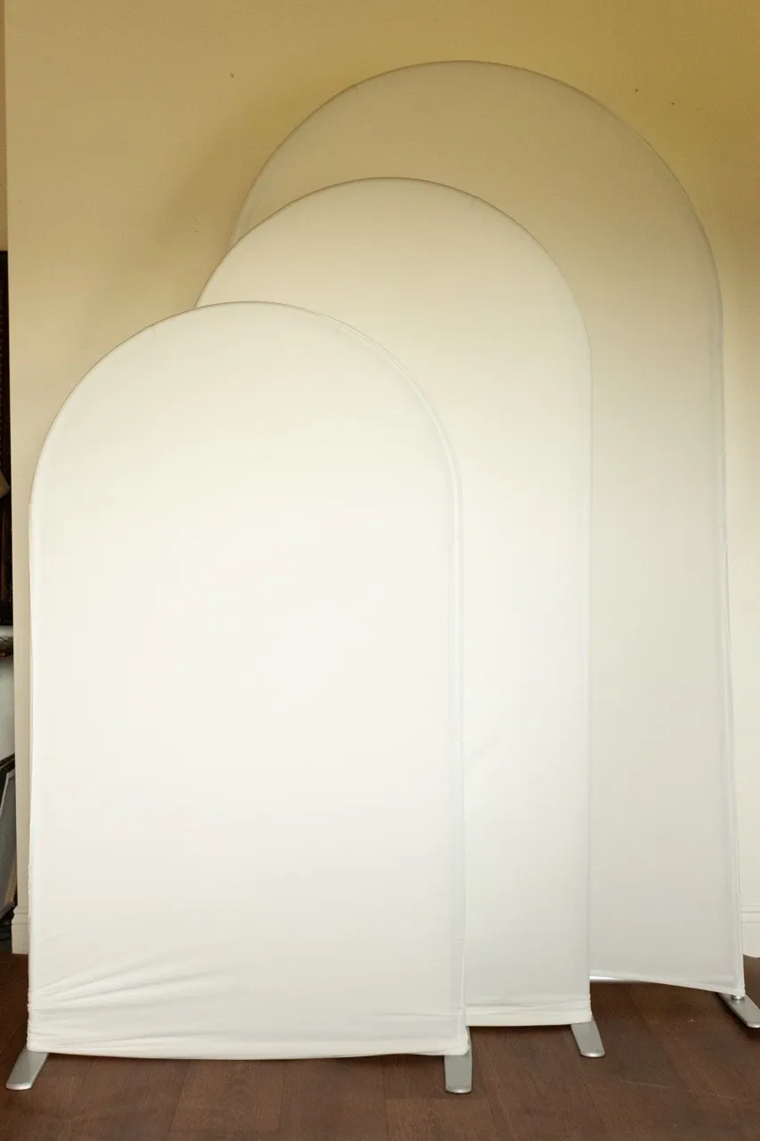 Three Arched Backdrop Stands & Cover