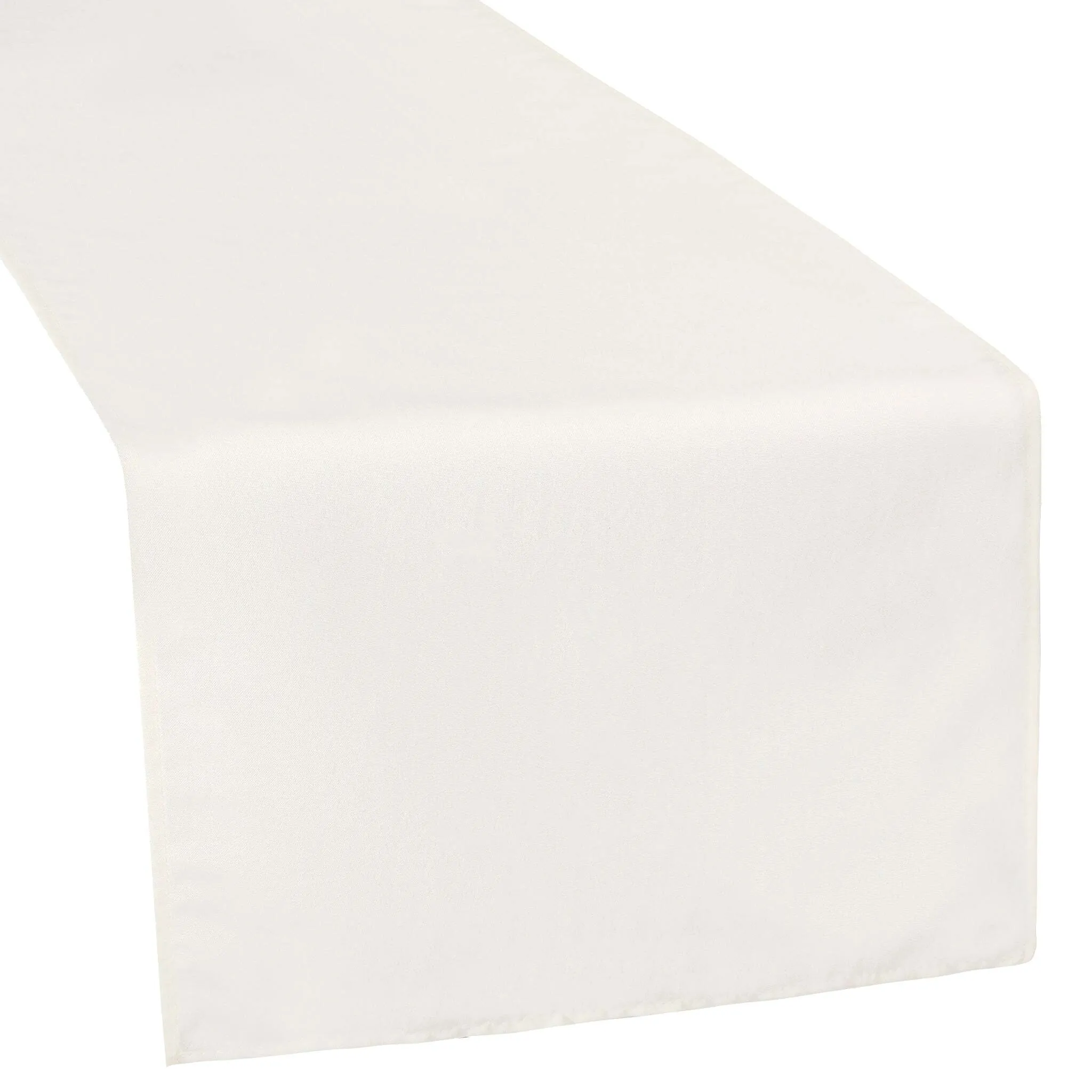 Polyester Table Runner - Ivory