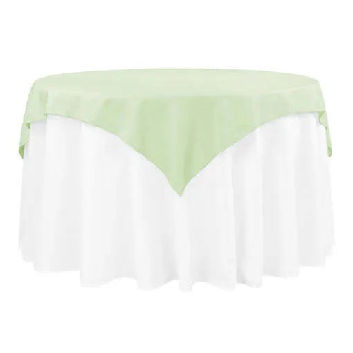 Polyester Square 54" Overlay/Tablecloth - Sage Green
