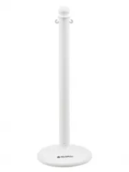 Stanchion, White