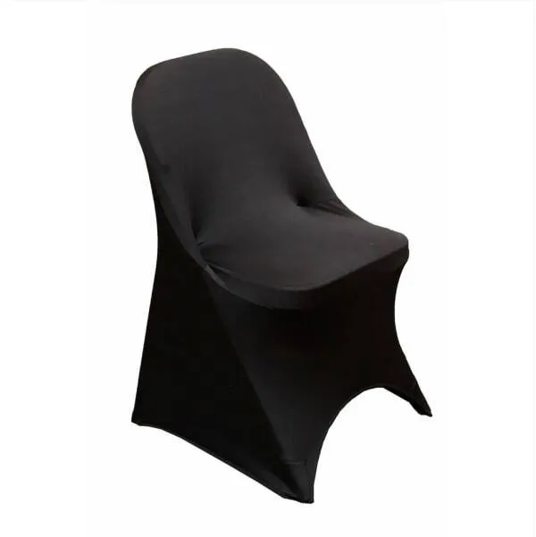 Black Spandex Chair Cover
