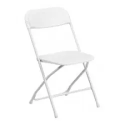 White Adult Chair