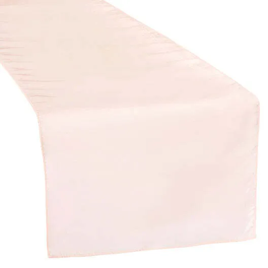 Taffeta Table Runner - Blush/Rose Gold