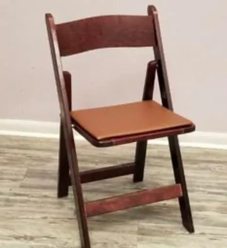 Adult Mahogany Garden Padded Chair