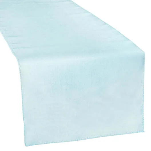 Taffeta Table Runner - Baby Blue