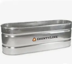 Steel Drink Trough & 6' Table