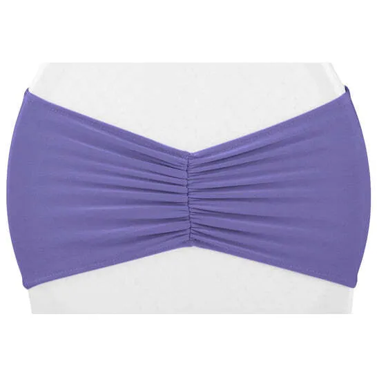 Ruffled Spandex Chair Band - Lavender