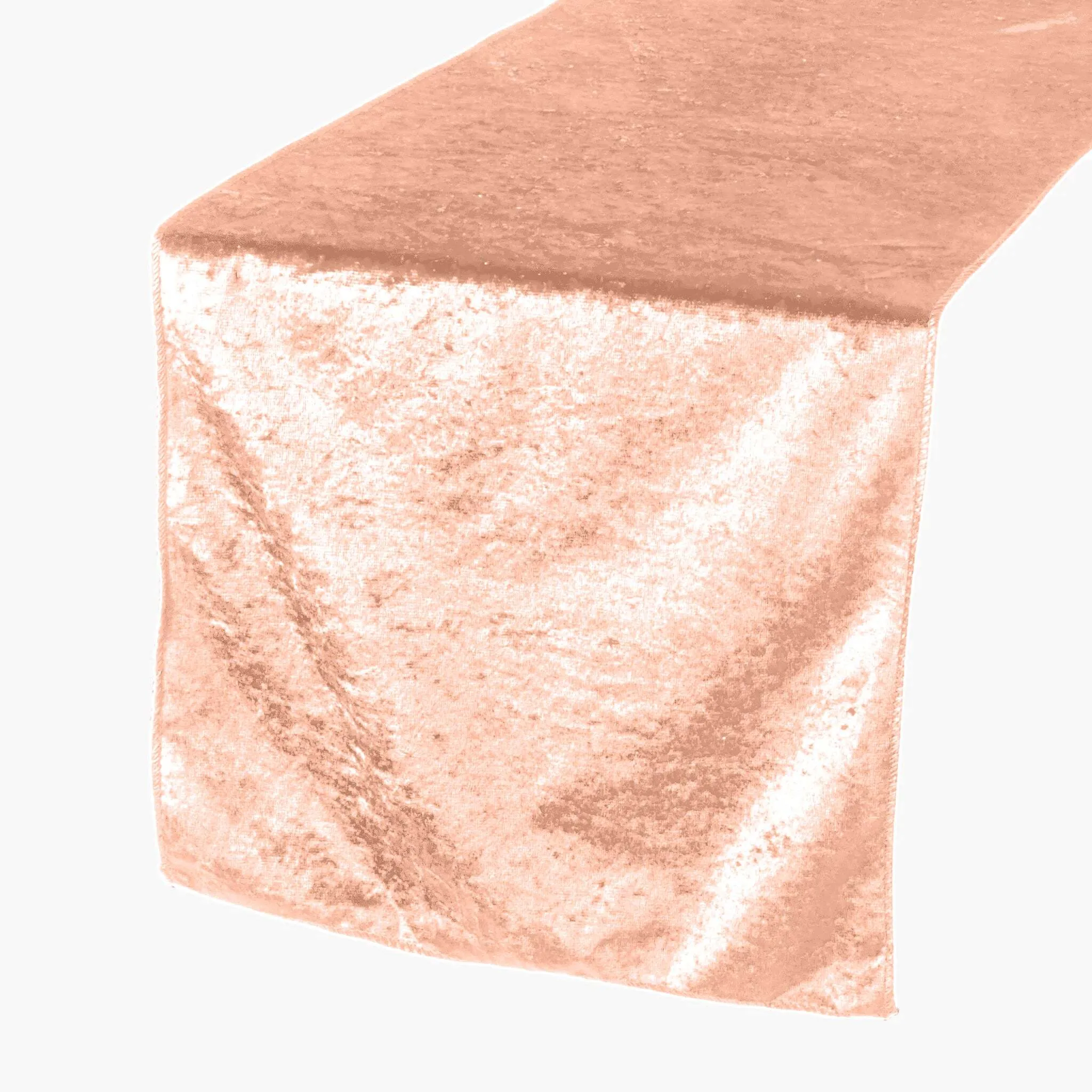 Velvet Table Runner - Peach