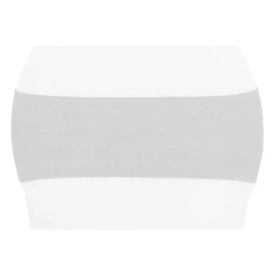 Spandex Chair Band - Silver