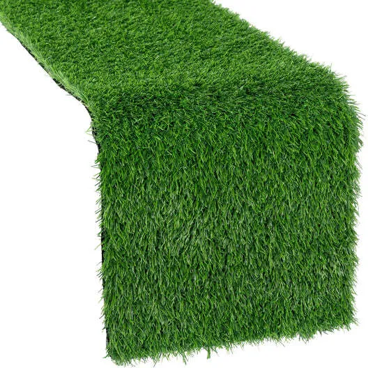 Artificial Grass Table Runner 12" x 108"- Green