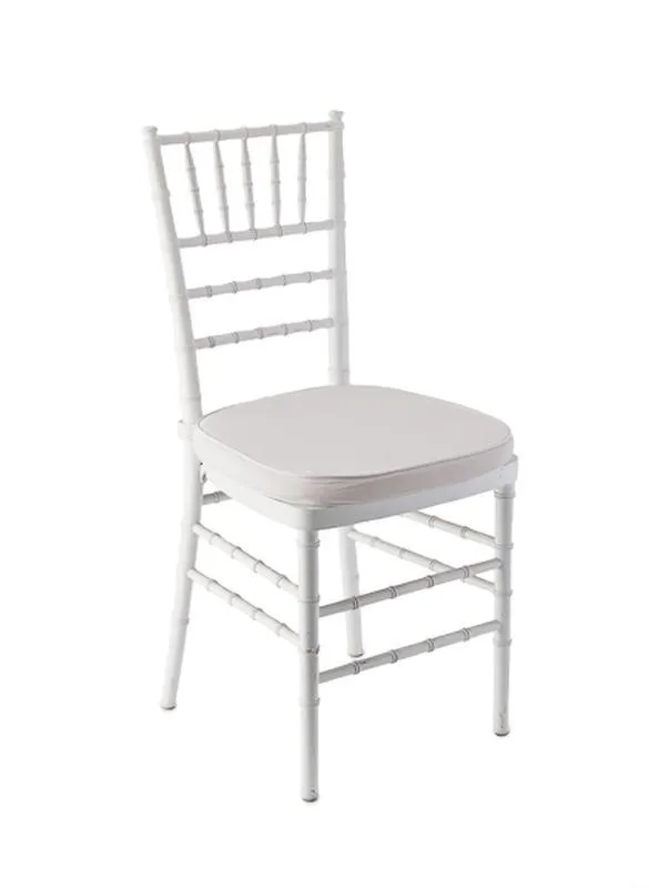 White Chiavari Chair Cushion (Chairs not included)