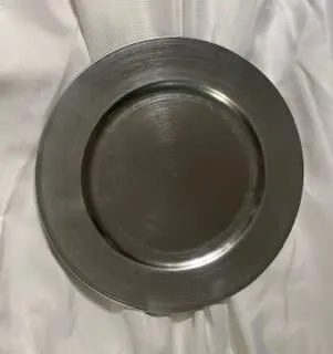 Decorative Chargers - Silver