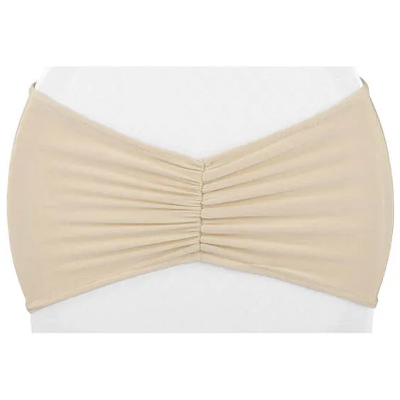 Ruffled Spandex Chair Band - Champagne