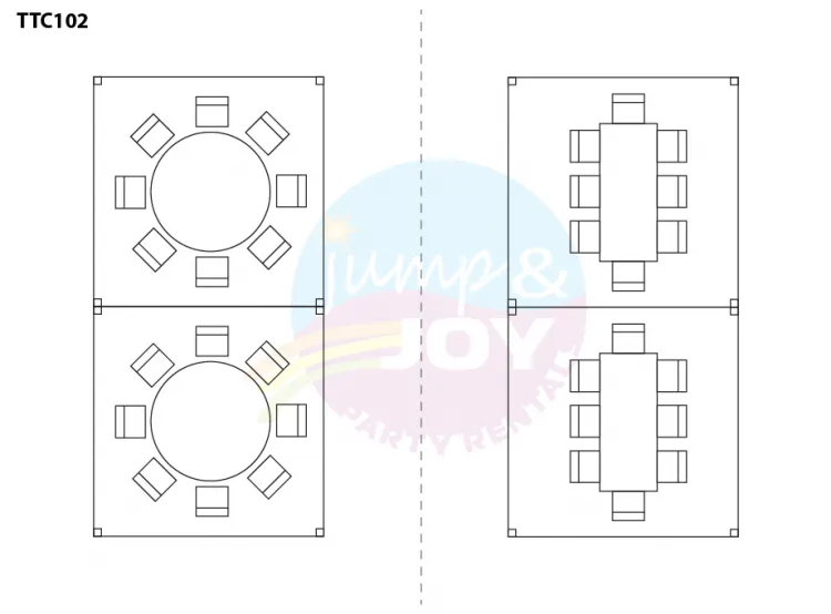 Small Gathering, Seats 16