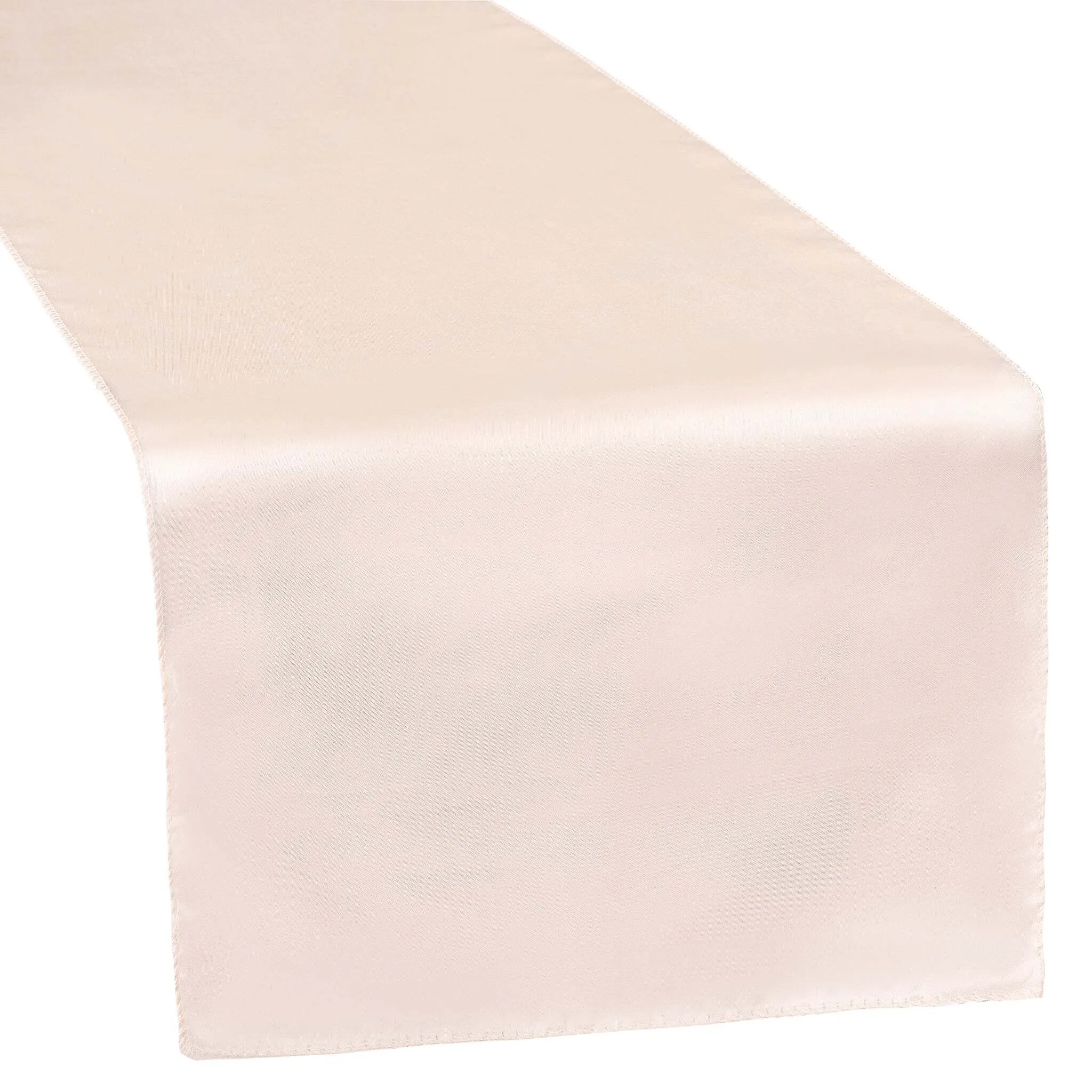 Satin Table Runner - Blush/Rose Gold