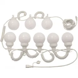 Tent Lighting 25' - (8) 40 Watt Globes