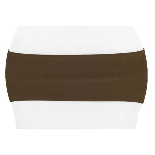 Spandex Chair Band - Chocolate Brown