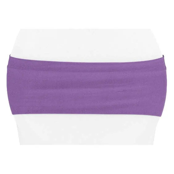 Spandex Chair Band - Purple