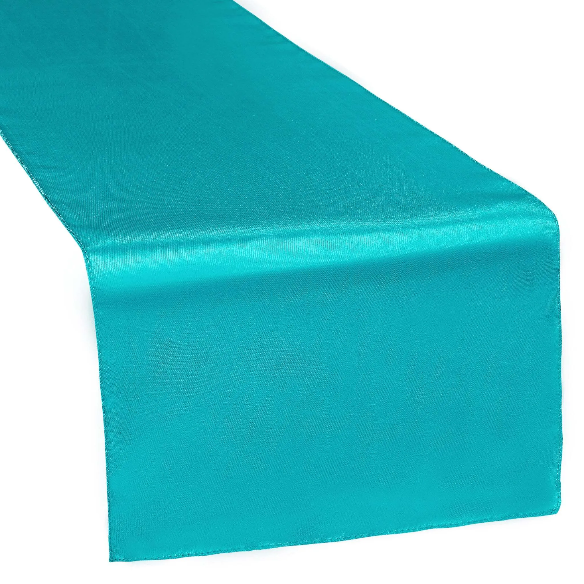 Satin Table Runner - Dark Turquoise