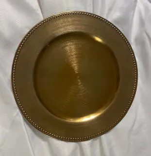 Decorative Charger - Gold