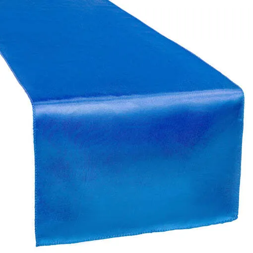 Satin Table Runner - Royal Blue