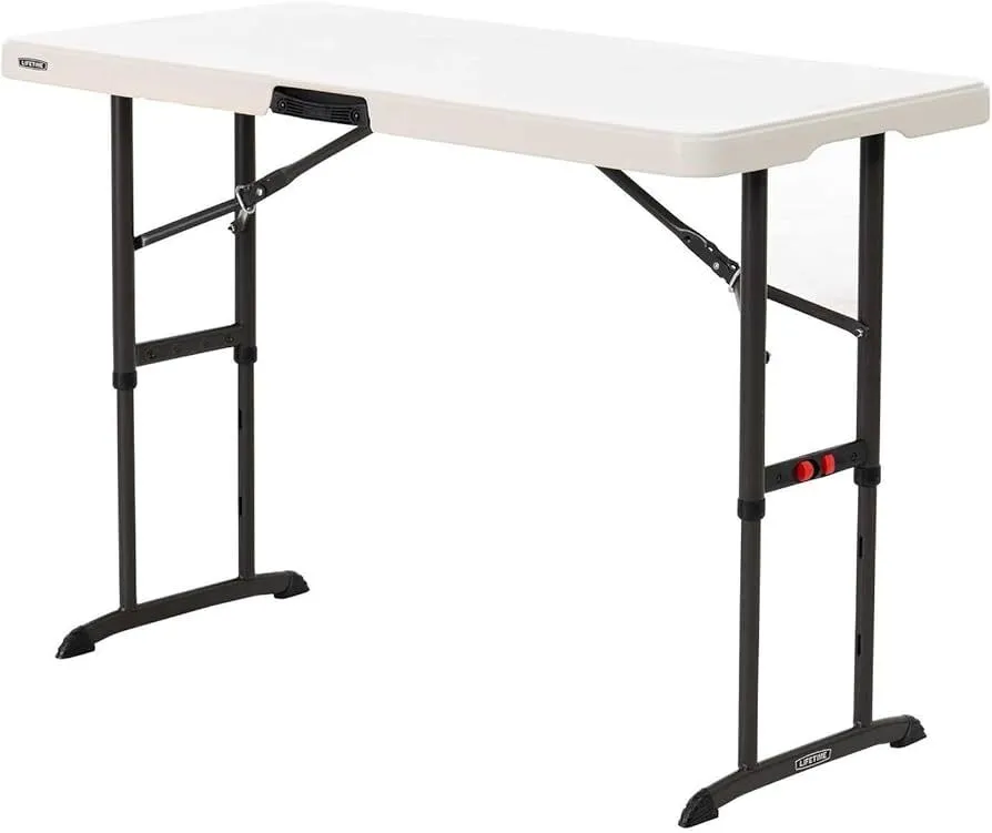Kids Lifetime 4' Commercial Grade Adjustable Table 