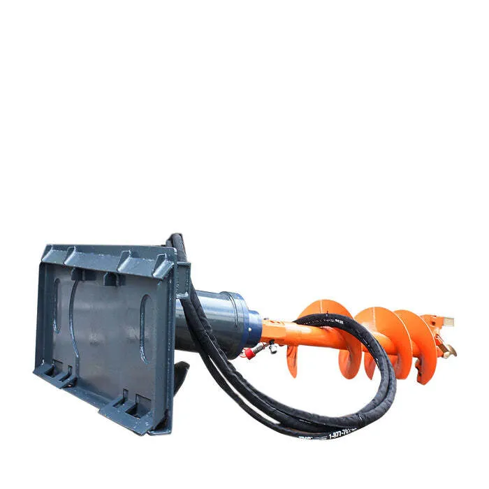 Skid Steer Post Hole Auger Drive Attachment