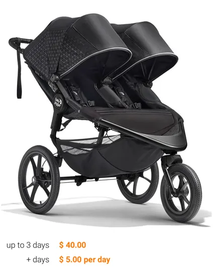 Silla de Paseo Doble - Jogging