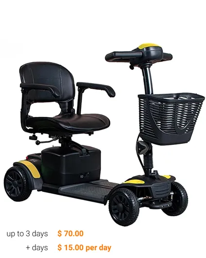 Scooter Portátil 4 Ruedas