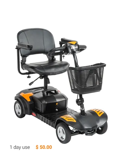 Scooter 4 Ruedas - 1 día de uso solamente