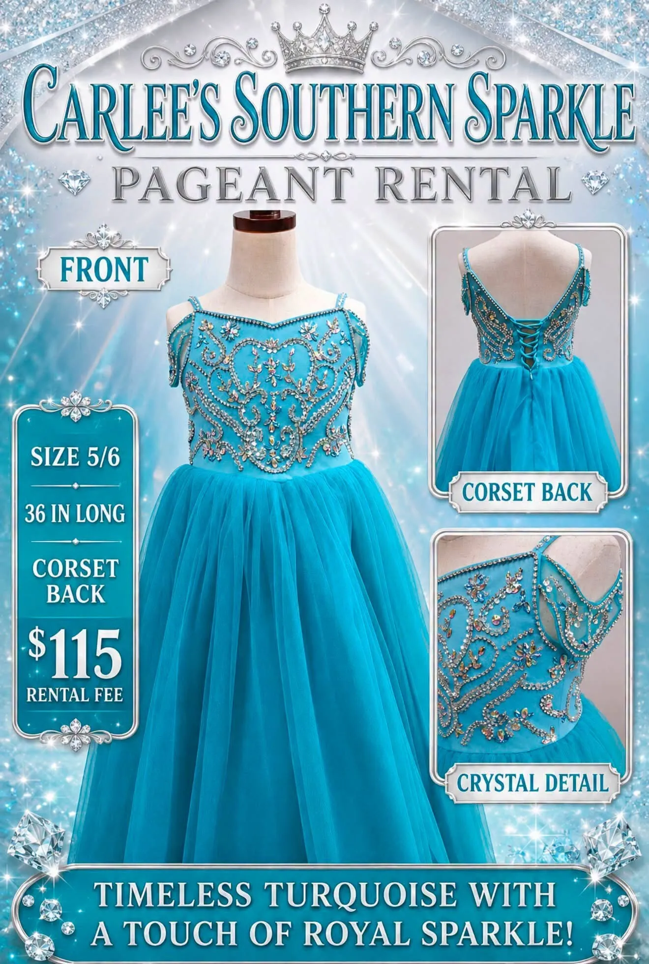 5/6 Blue Dress