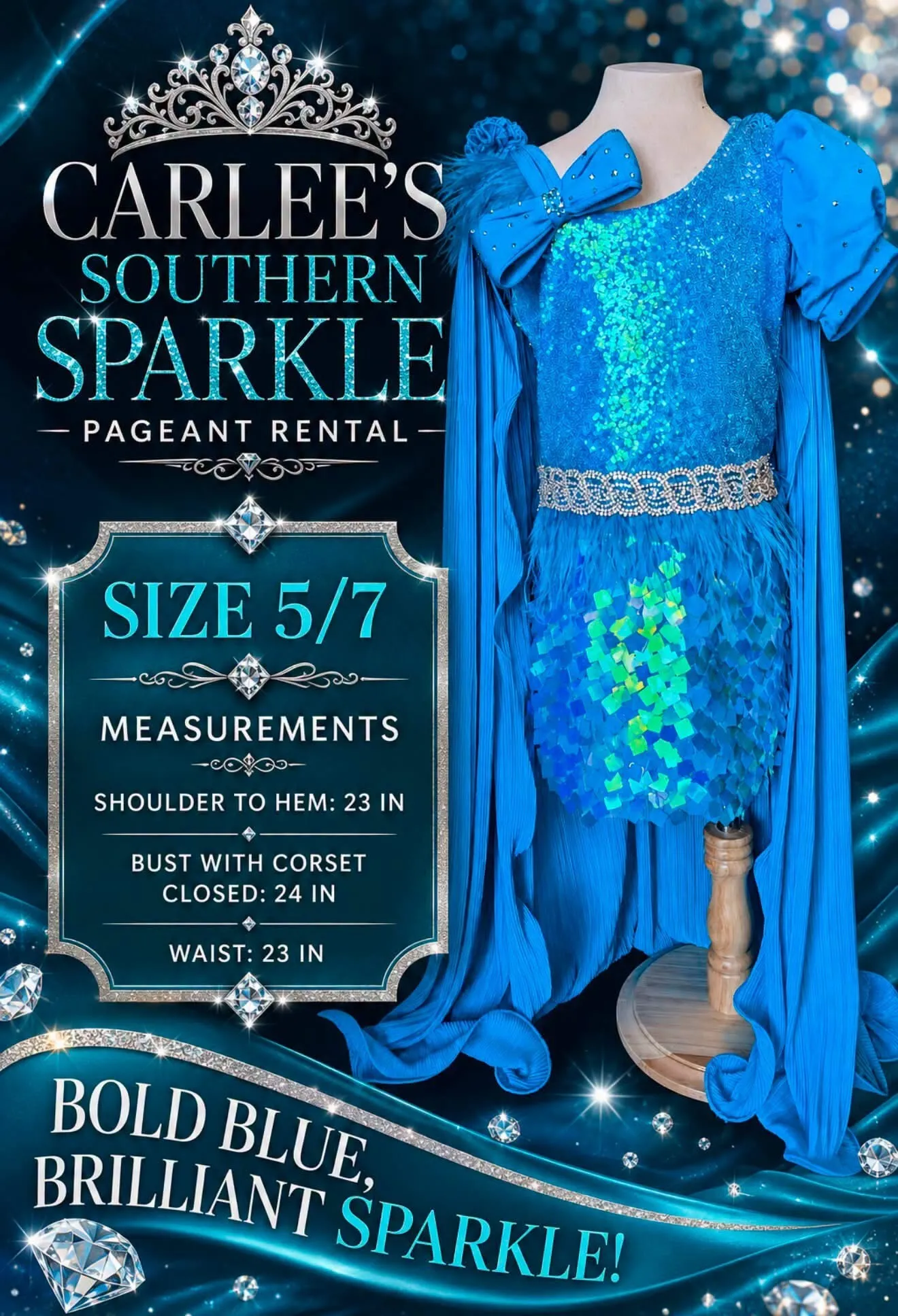 5/7 Blue Fun Fashion