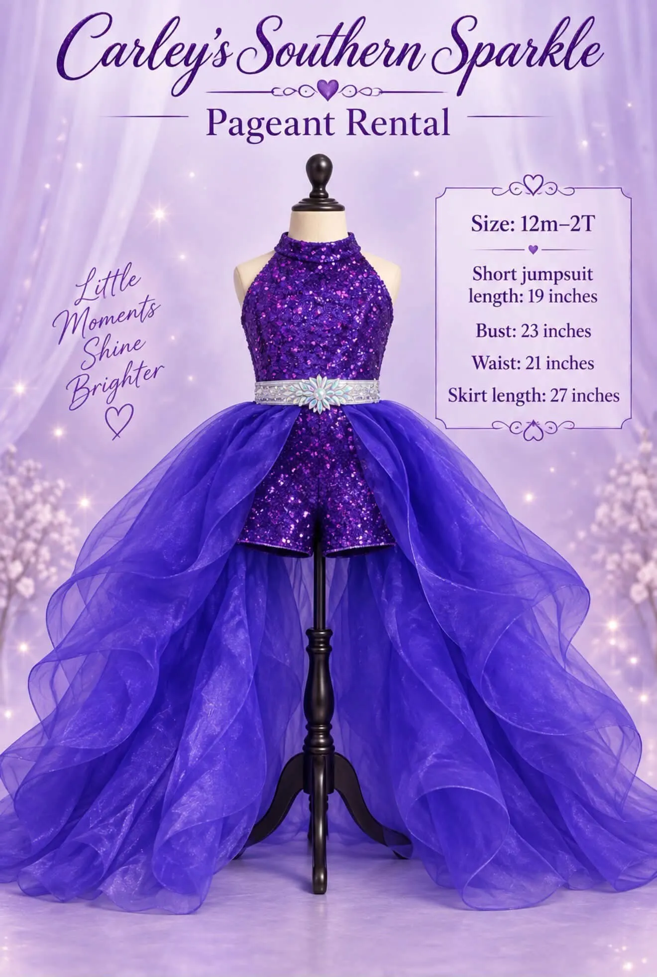 12/2 Purple Fun Fashion