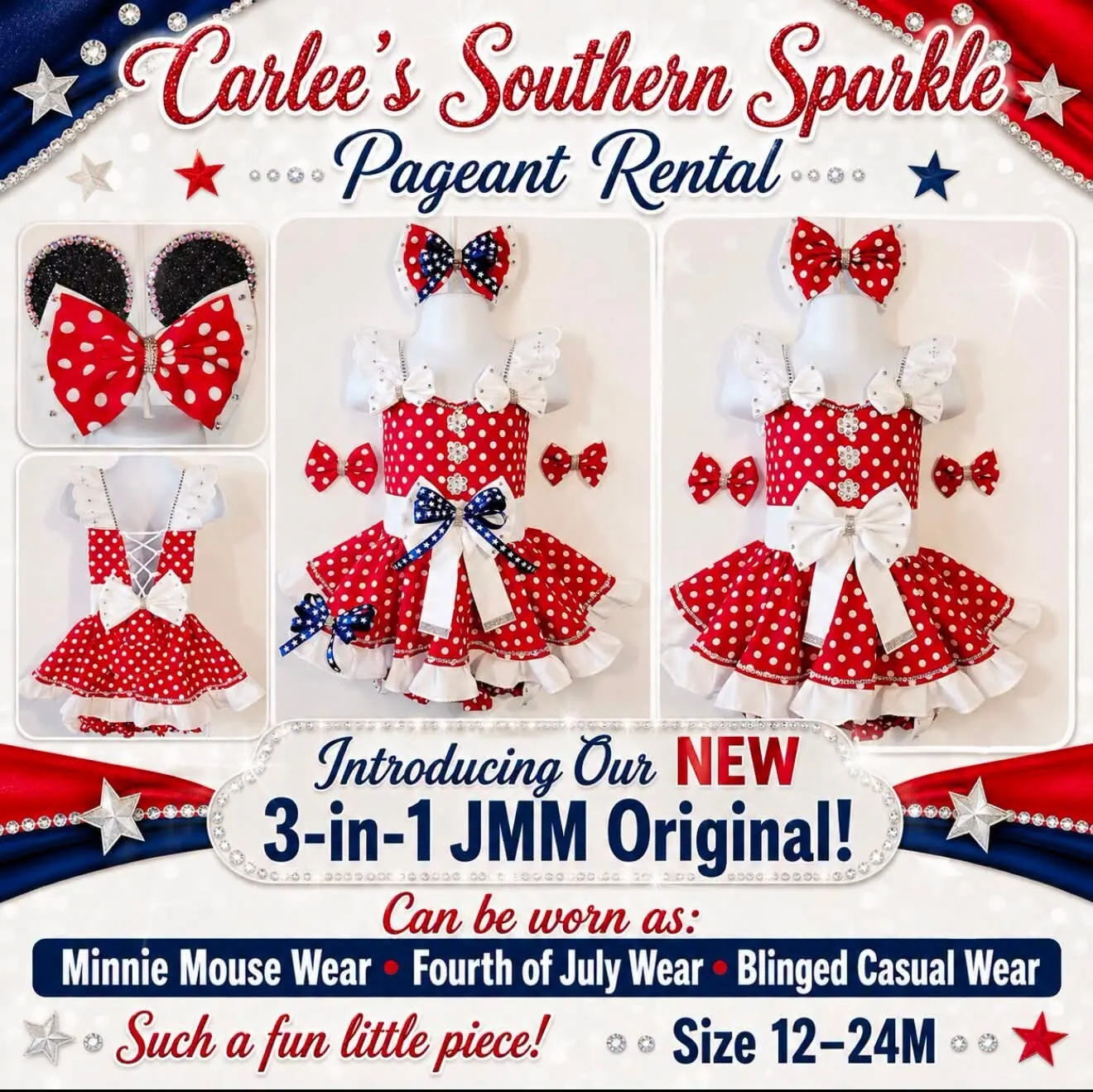 12m-24m RWB/Minnie/Casual 