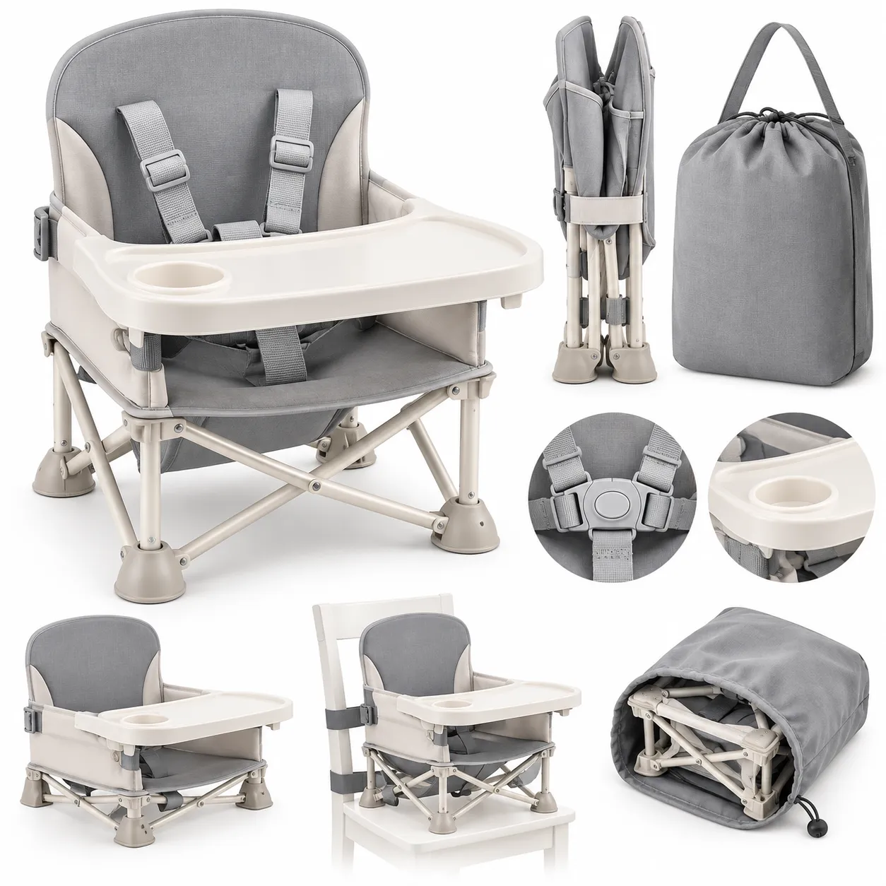 Infant Travel Chair with Tray