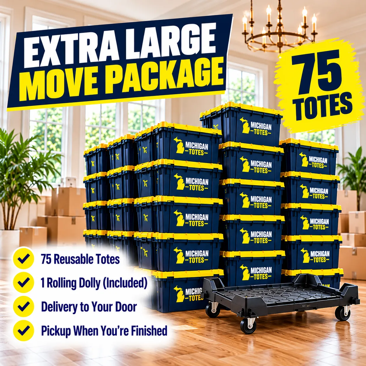 EXTRA LARGE HOME MOVE PACKAGE