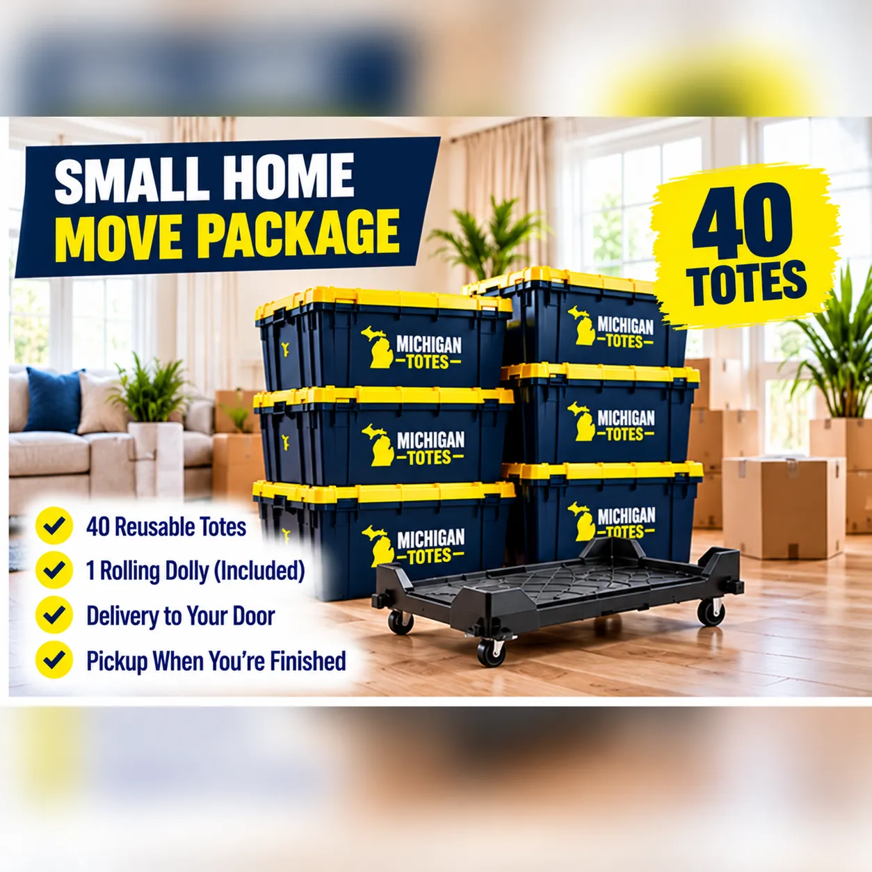 SMALL HOME MOVE PACKAGE