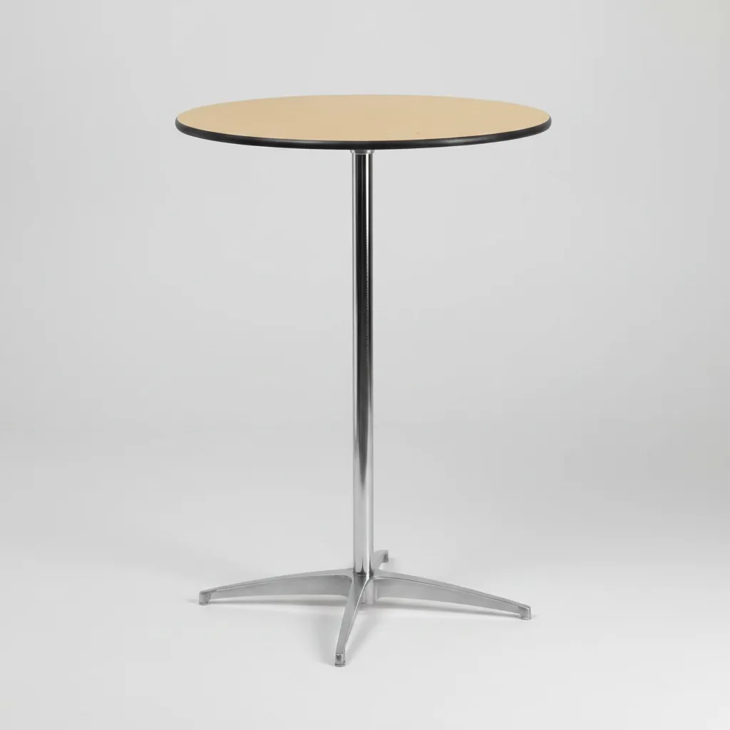 Round Cocktail Table (Hi-Boy)