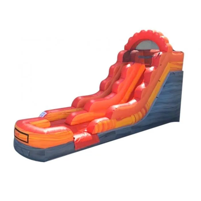 15' Fire Marble Slide (Wet/Dry)